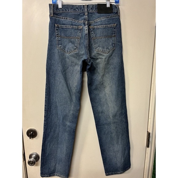 Express Jeans Women's Size 5/6R Boot Leg Denim Euro Button Cotton Casual Classic - Picture 2 of 9